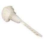 Impact® Cone Bowl Toilet Mop, 13 L x 5.5 D, White